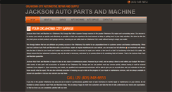 Desktop Screenshot of jacksonauto.net